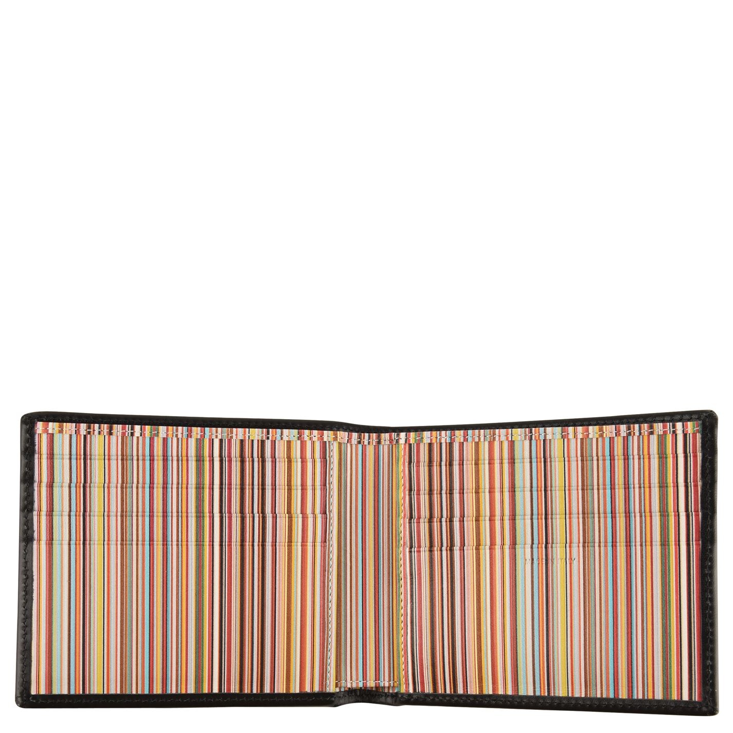 Paul Smith STRIPED BI-FOLD WALLET | cruisefashion | REVERSIBLE