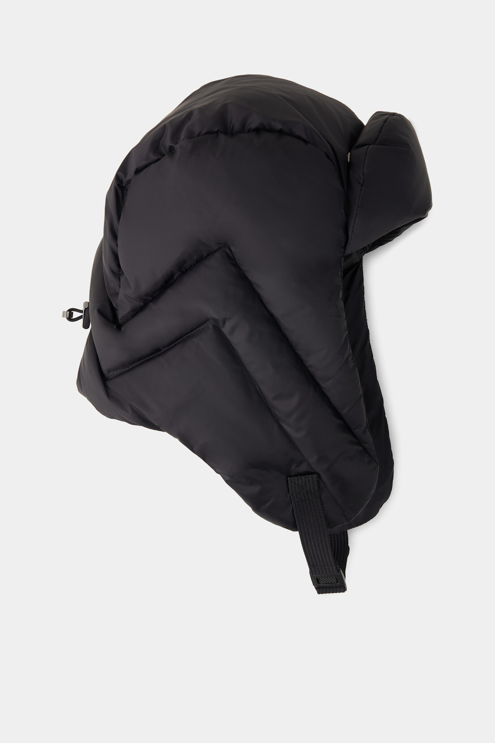 Dwight down aviator cap in Black - 2
