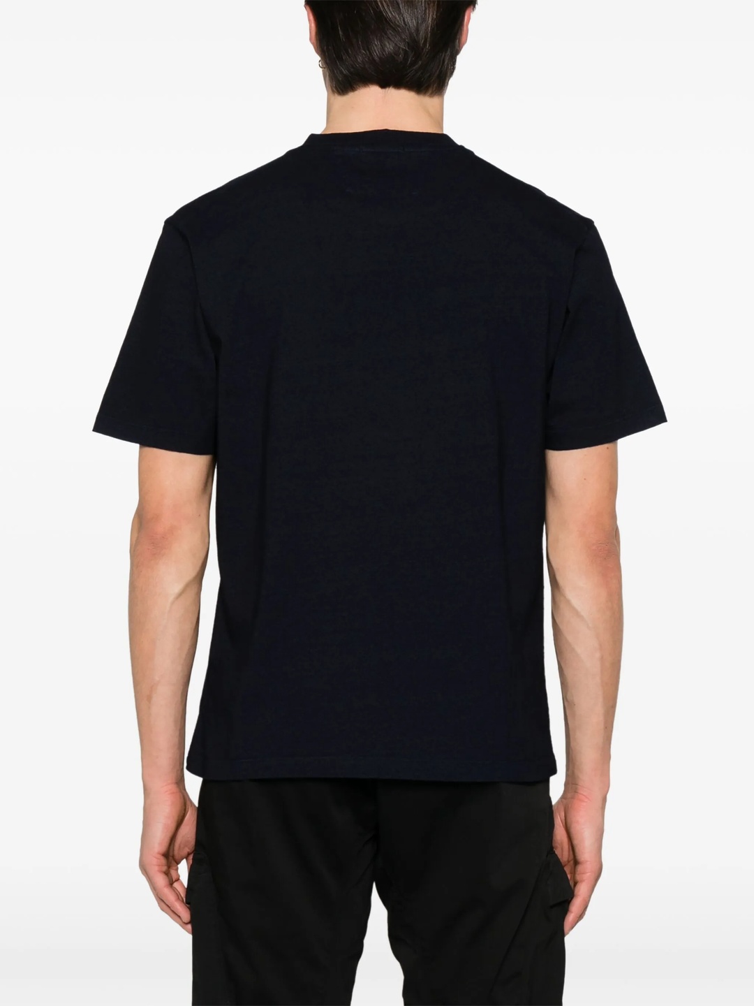 C.P. Company Indigo Jersey Logo T-Shirt | club21 | REVERSIBLE