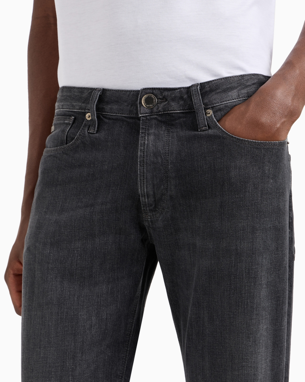 J06 Slim-fit, twill-melange jeans in 10 oz comfort denim - 5