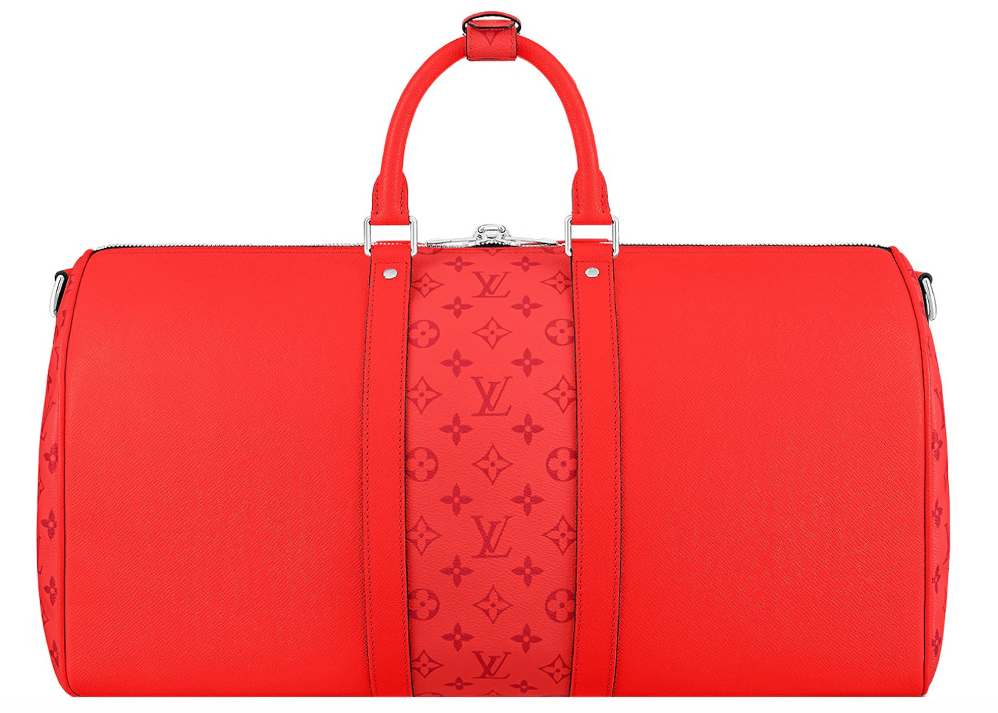 Louis Vuitton Keepall Bandouliere 50 Red - 2