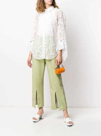 MSGM lace long sleeve shirt outlook