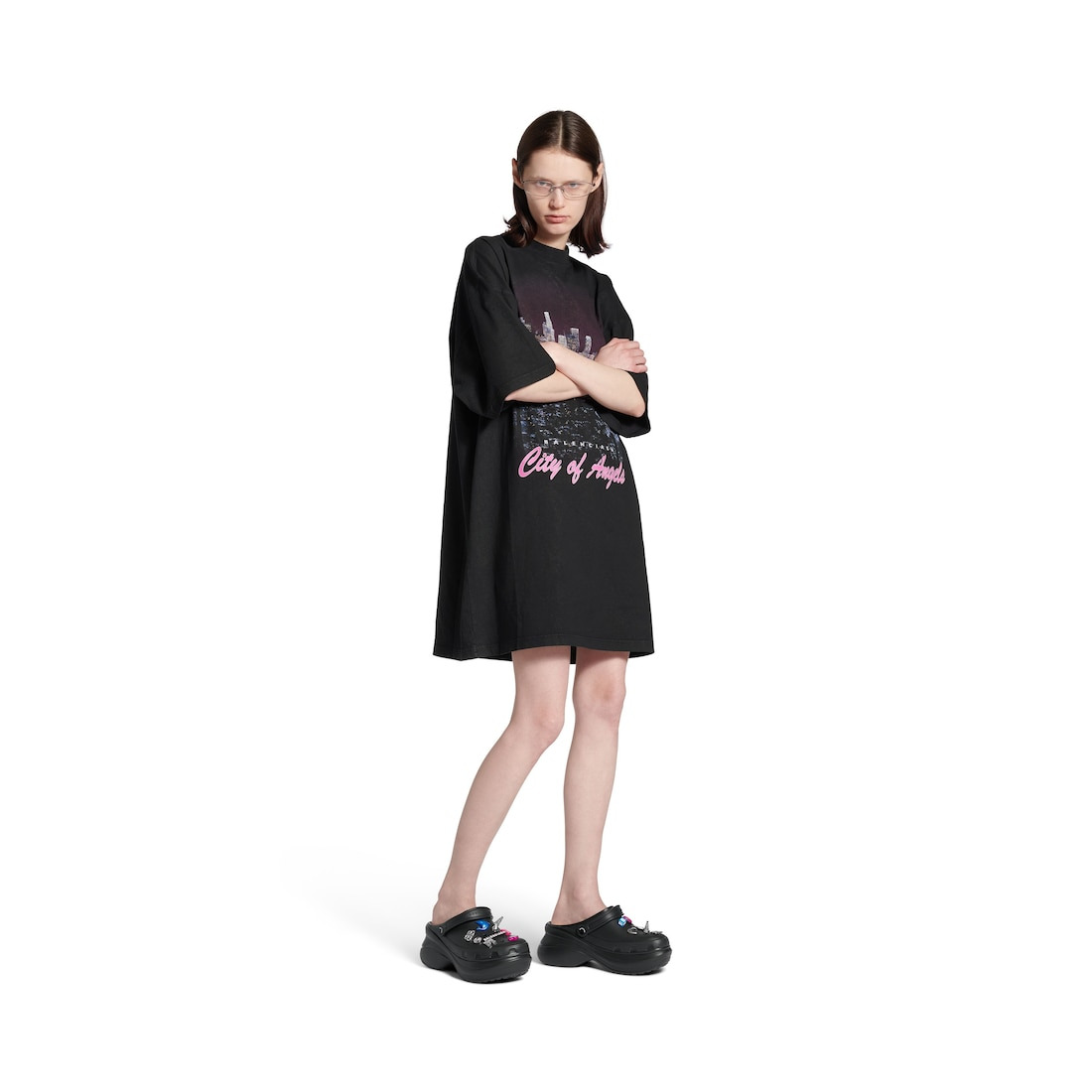 Women's Crocs™ Mule Jibbitz™ in Black - 8
