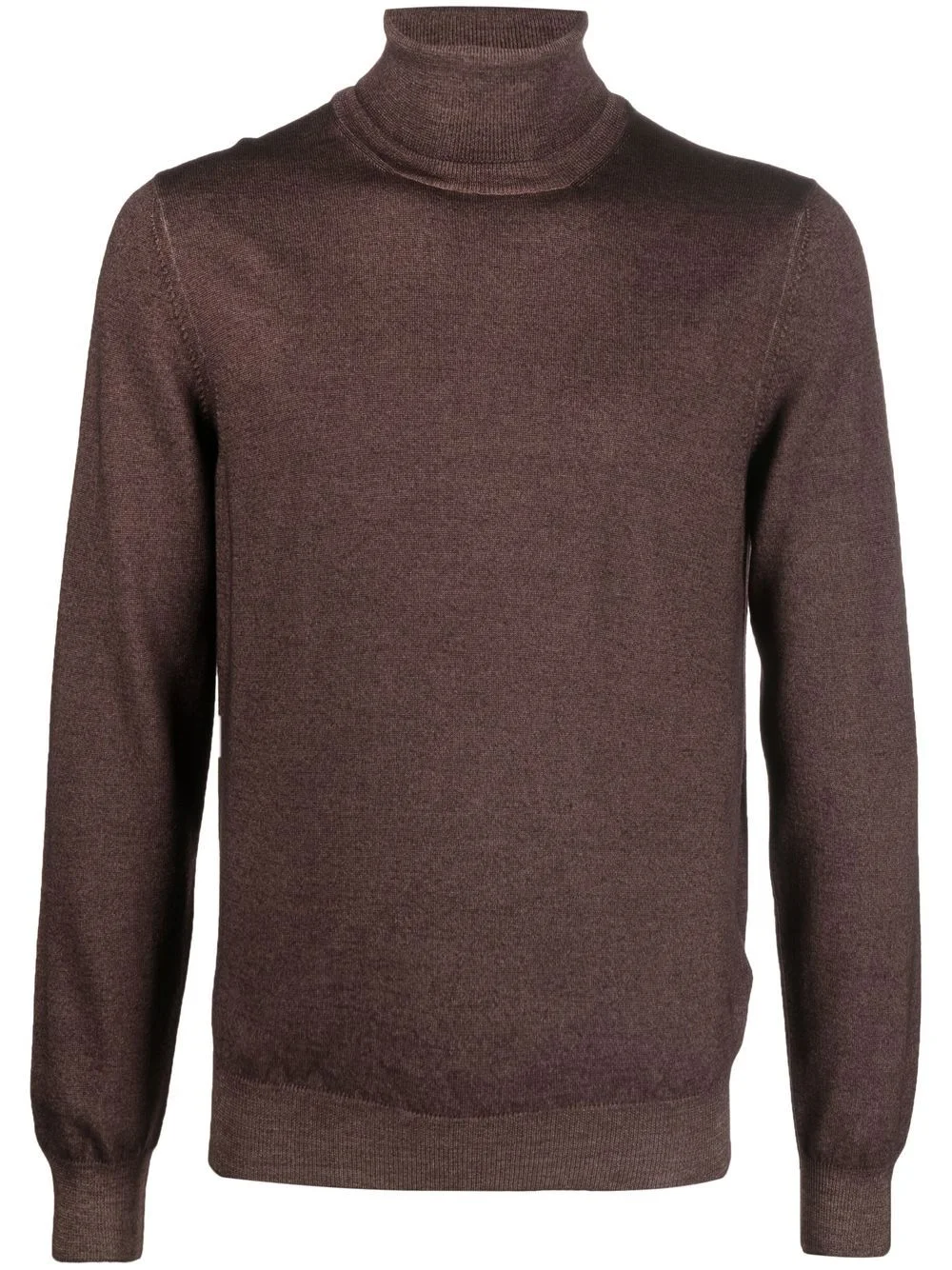roll-neck wool jumper - 1