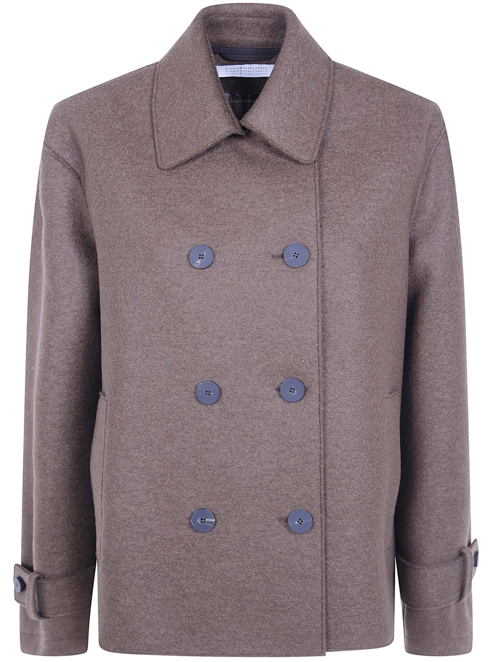 Coat Oversized Short "Teddy Brown" - 1