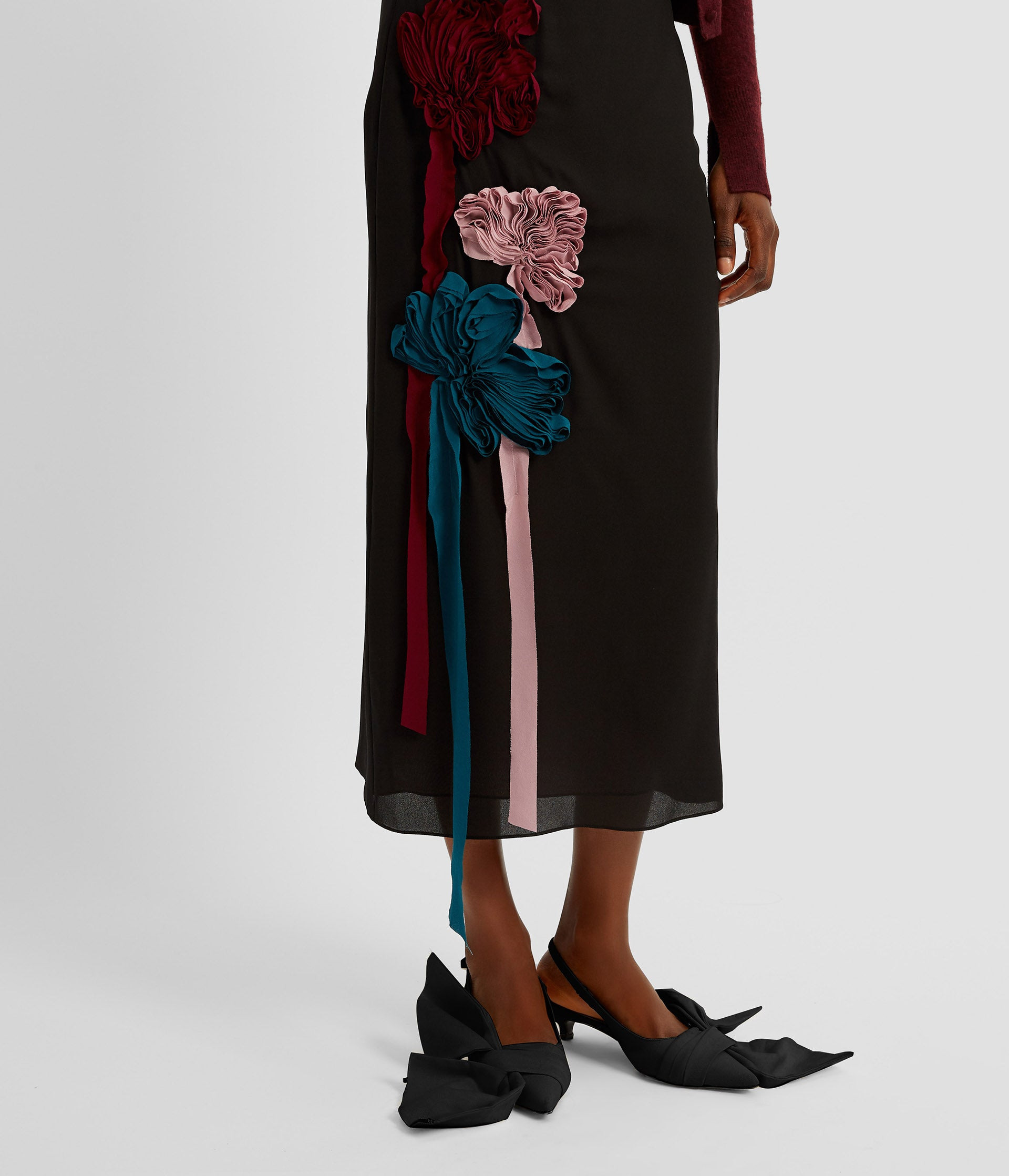 PENCIL MIDI SKIRT - 4