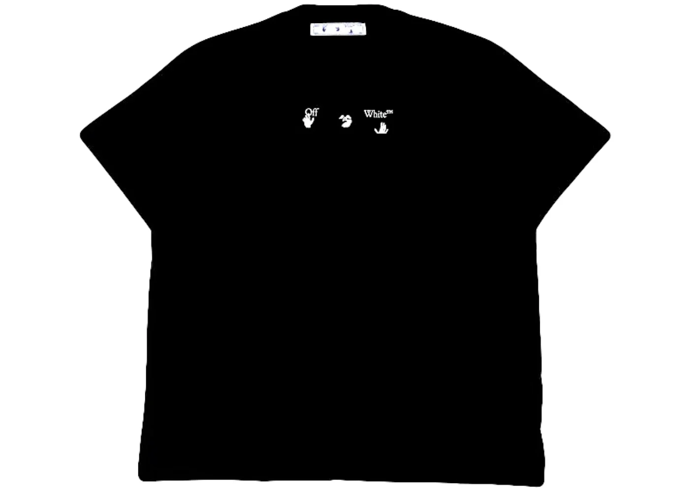 OFF-WHITE Red Marker S/S Over Tee Black/Red - 1