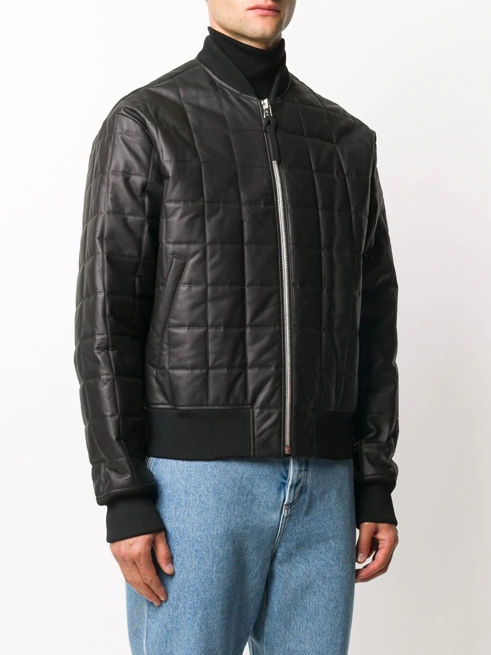 quilted bomber jacket - 3