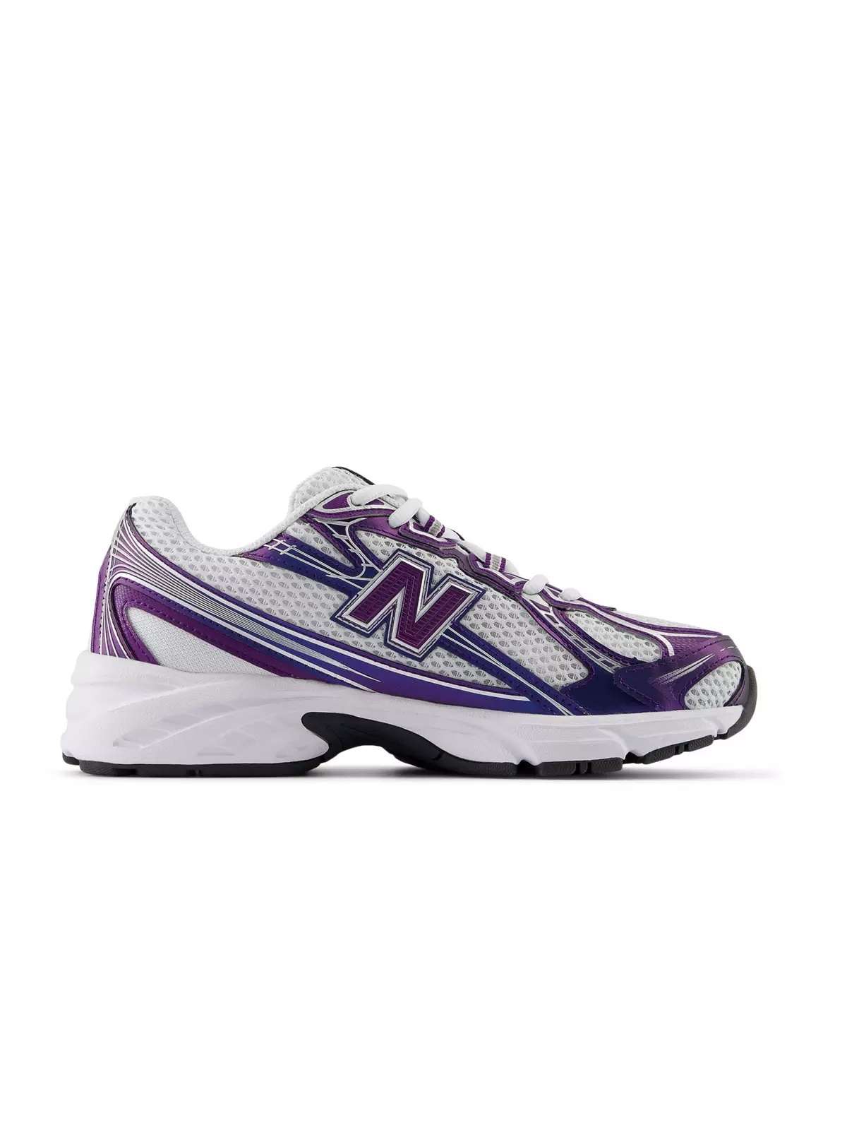 740 "Purple/Silver" Unisex Shoe - 2