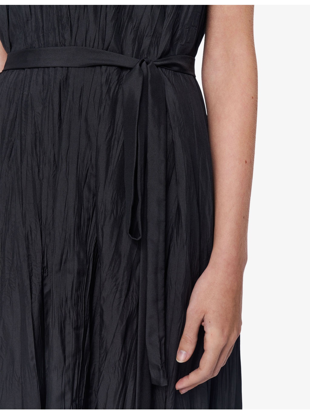 Martini Crinkled-Texture Silk-Habotai Maxi Dress - 5