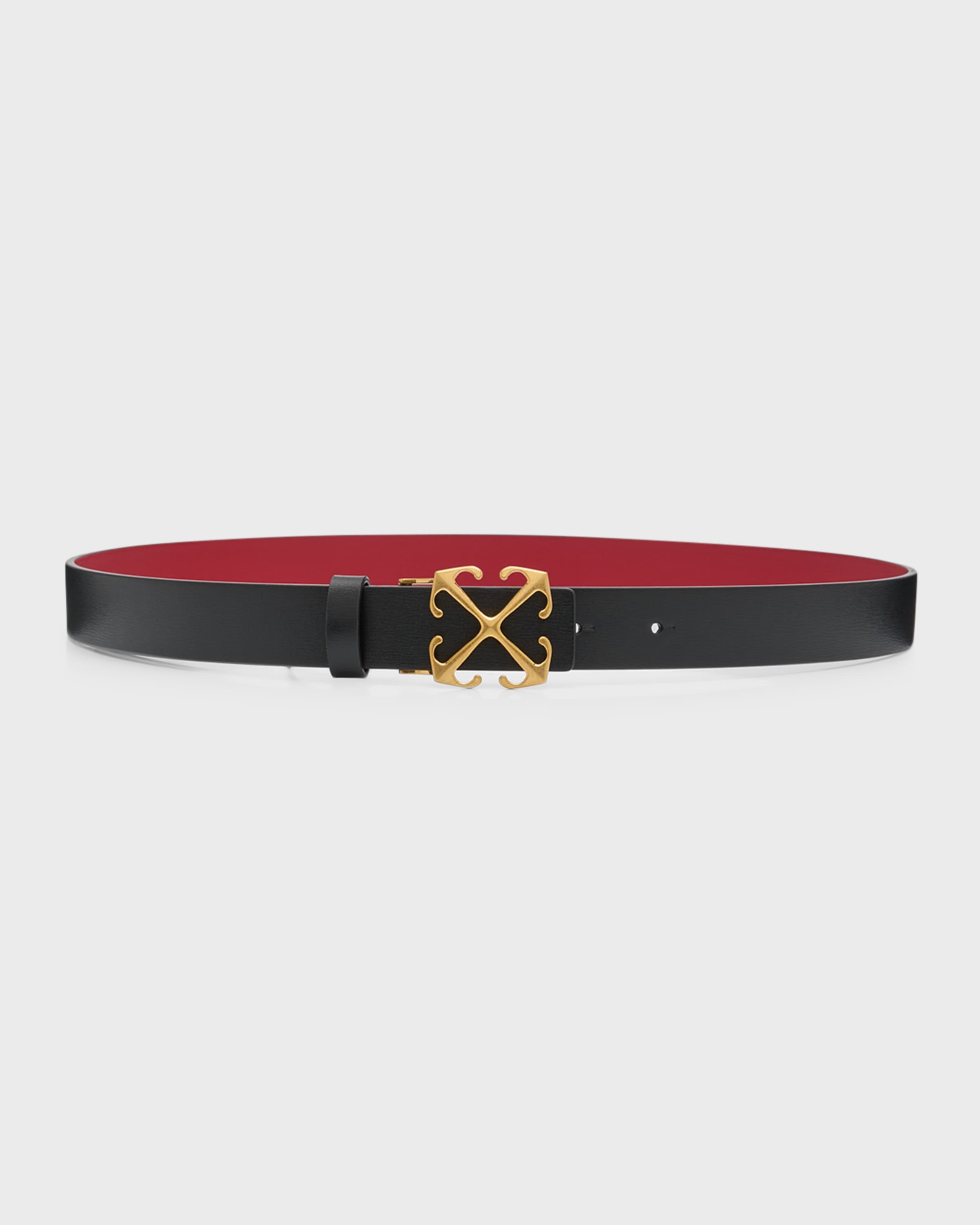 Arrow Reversible Leather Belt - 1