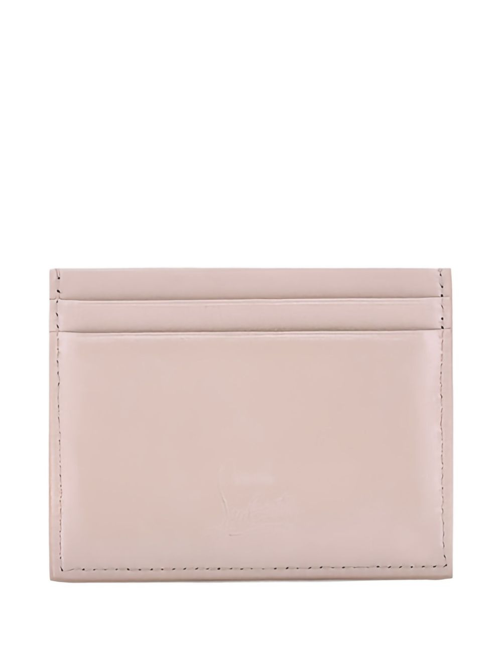 crystal-embellished leather cardholder - 2