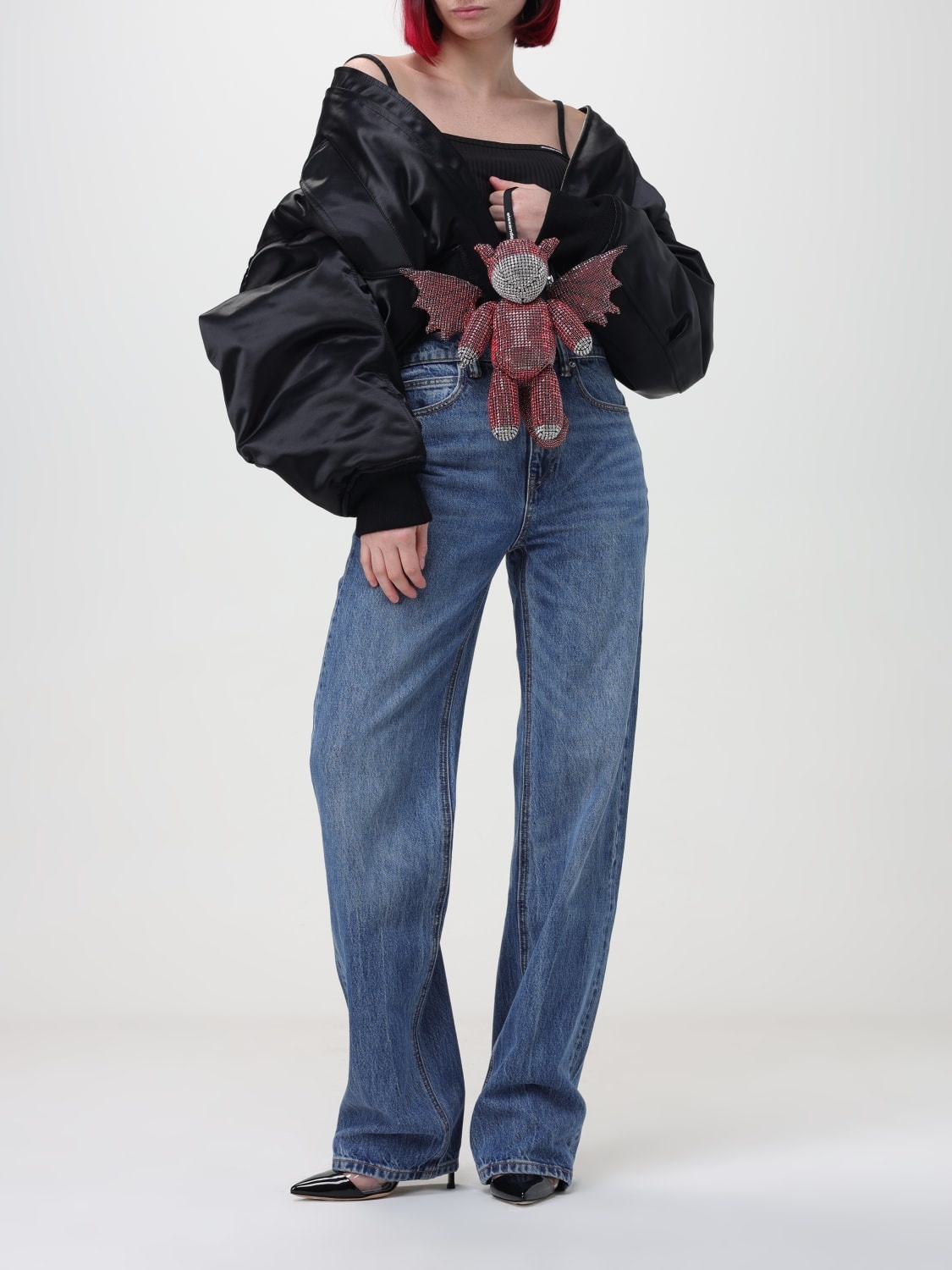 || SALE || Alexander Wang >> ラッフルロングジャケット SALE || Alexander Wang >> ラッフルロングジャケット アウター