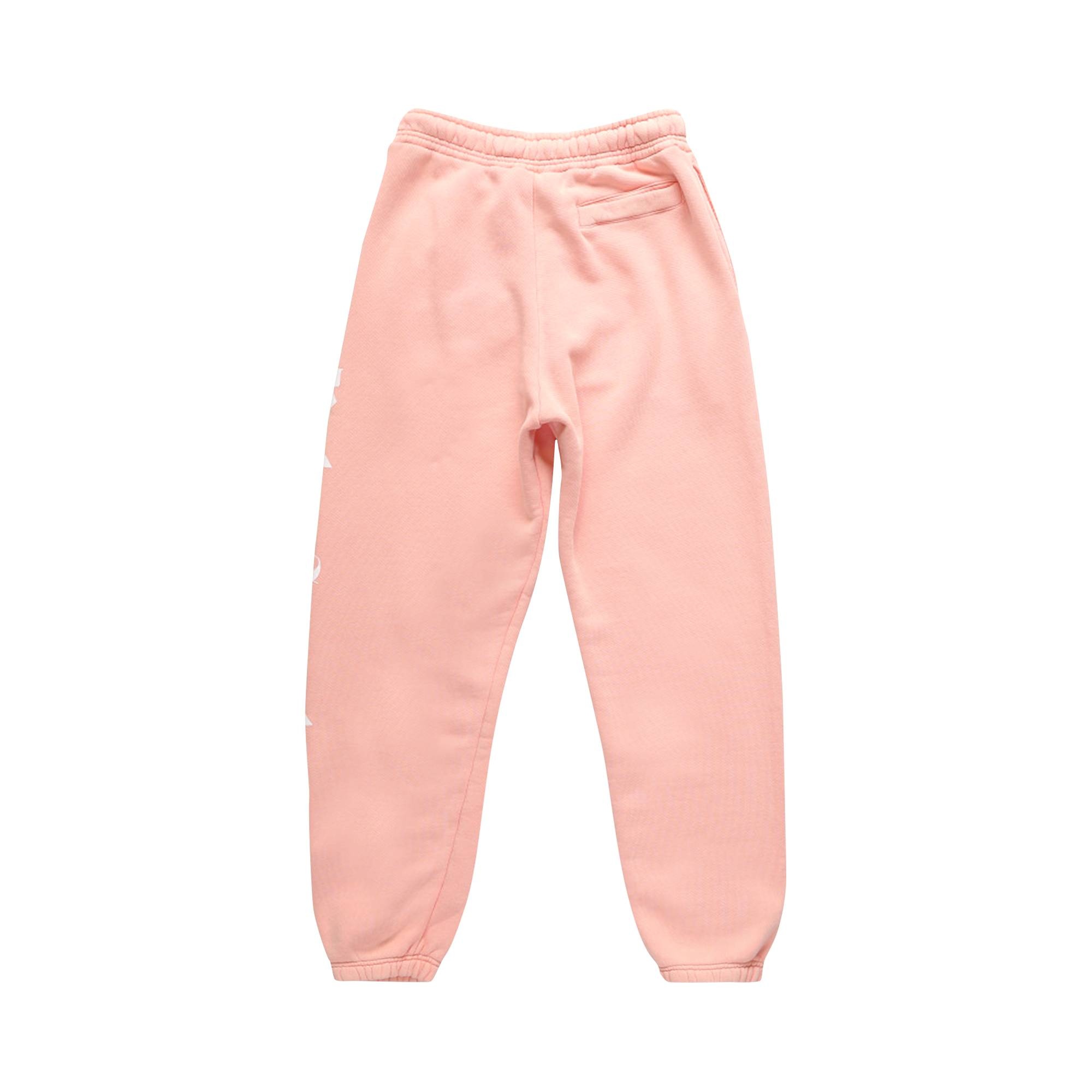 Palm Angels GD Logo Sweatpants 'Salmon Fluo' - 2
