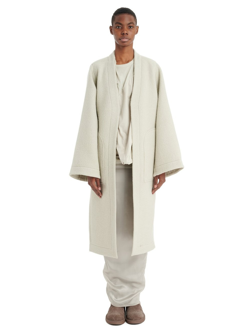 Belted wool and alpaca-blend coat 1