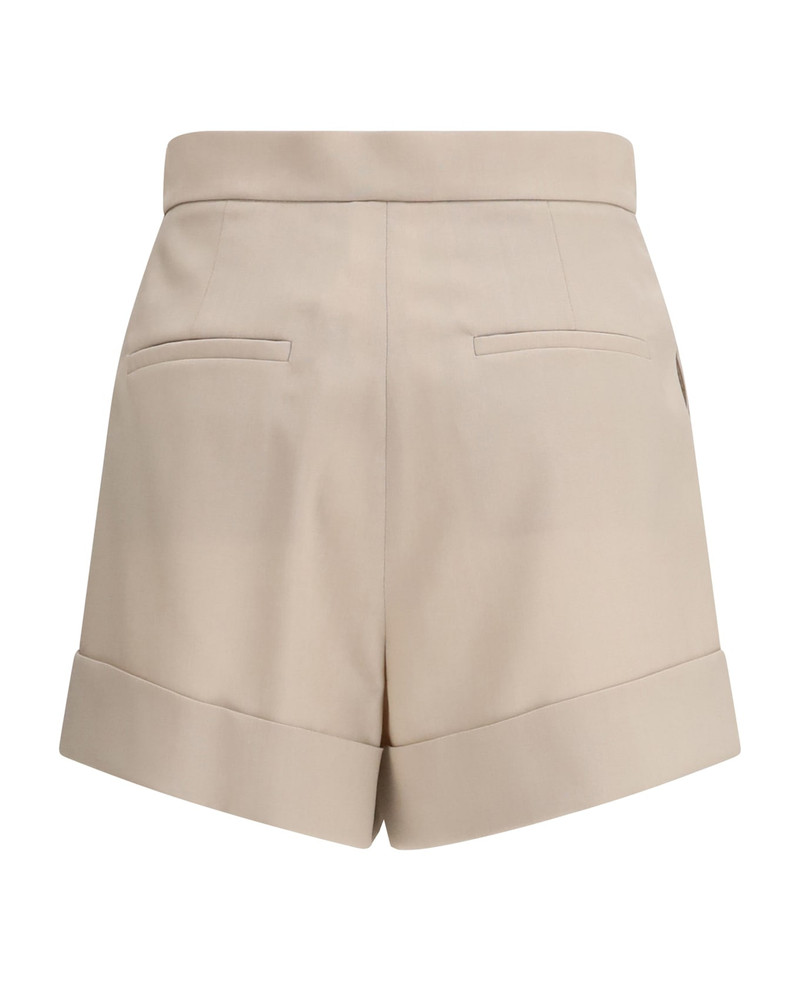 Max Mara Mohair And Silk Canvas Shorts outlook