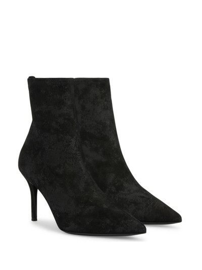 Giuseppe Zanotti Mirea 90mm suede ankle boots outlook