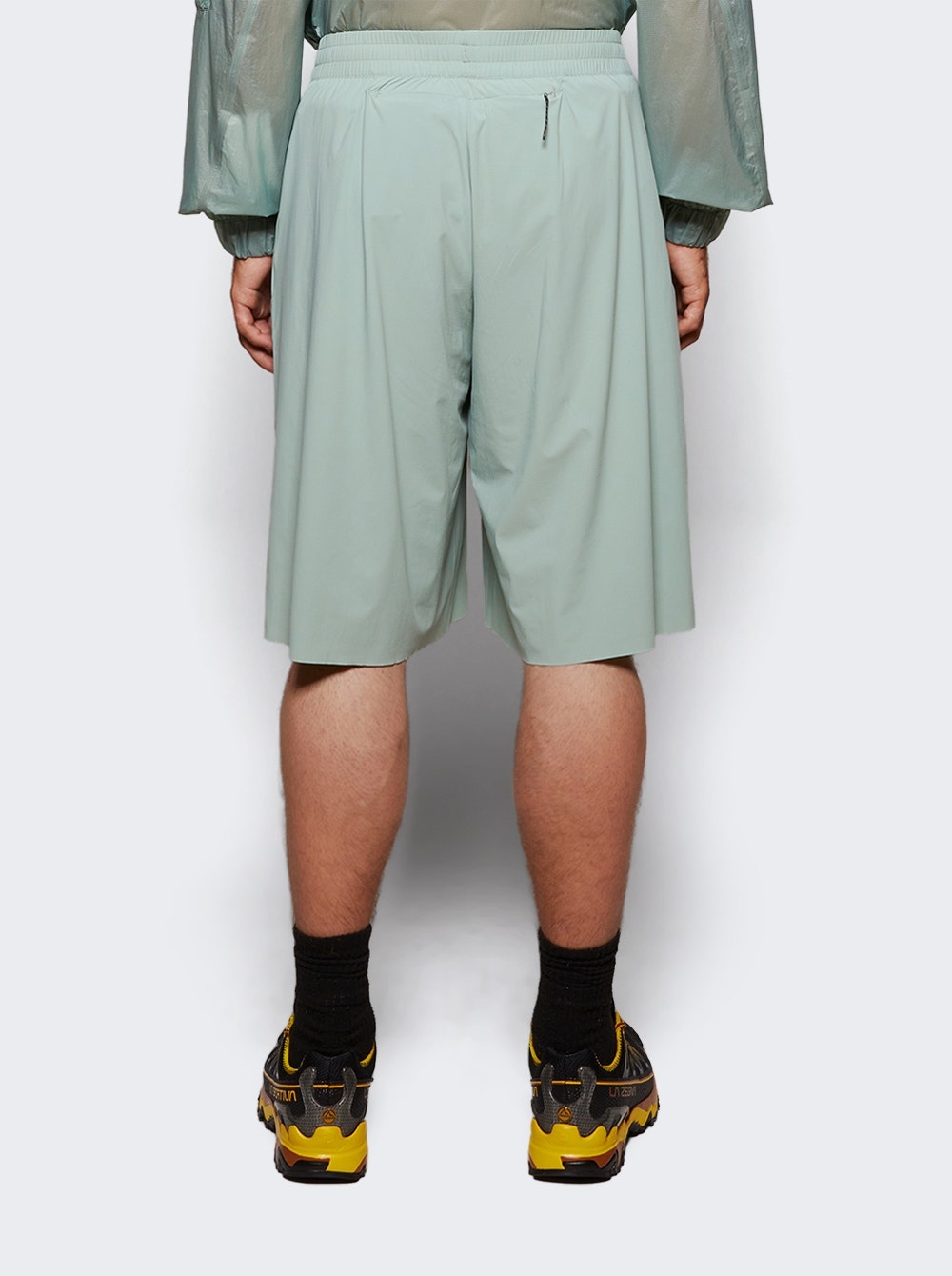 X Salomon D1 Shorts Jadeite - 4