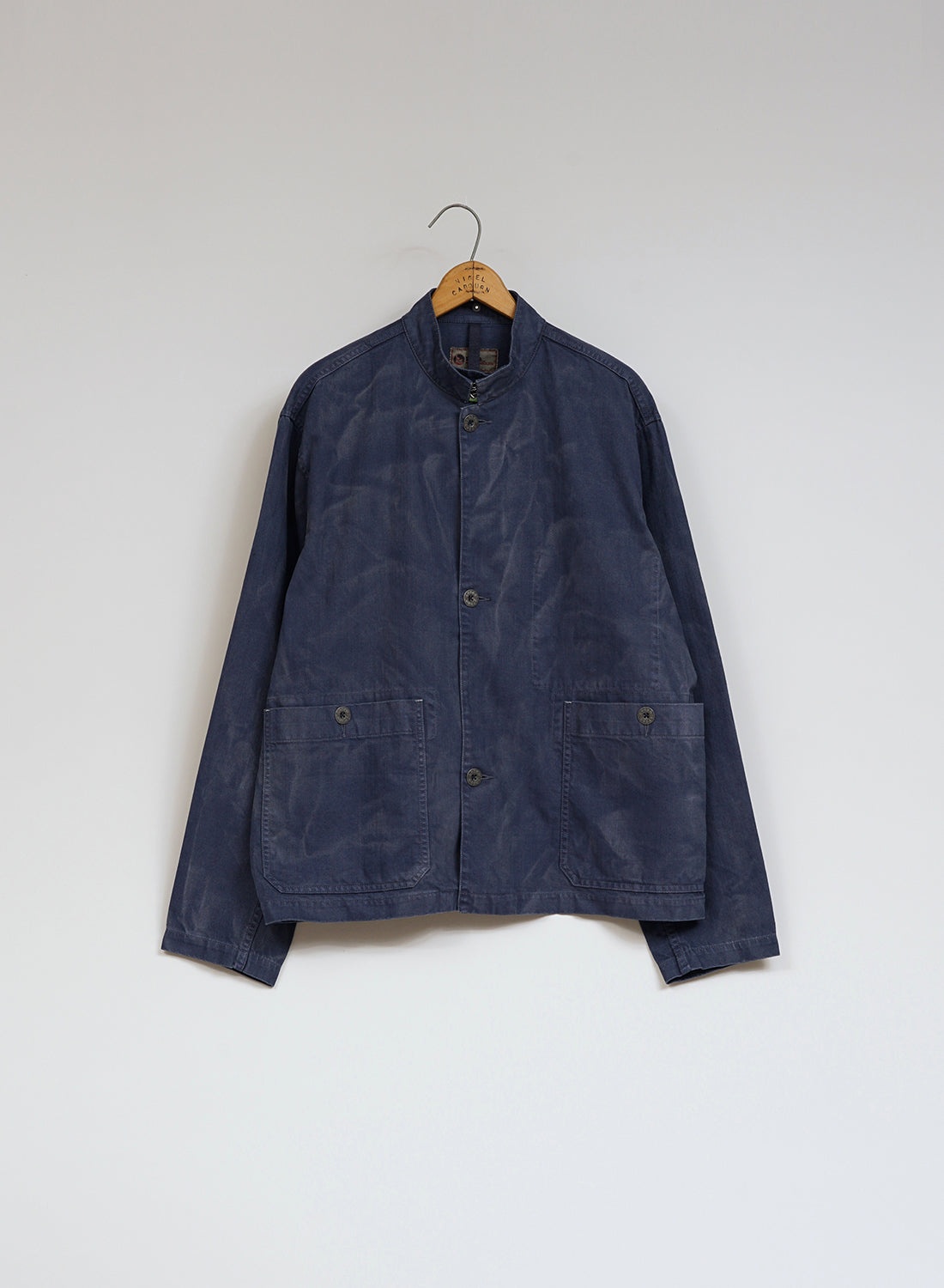 Railroad Jacket Cotton Twill in RAF Blue - 1