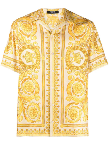 Shirt with baroque print - 1