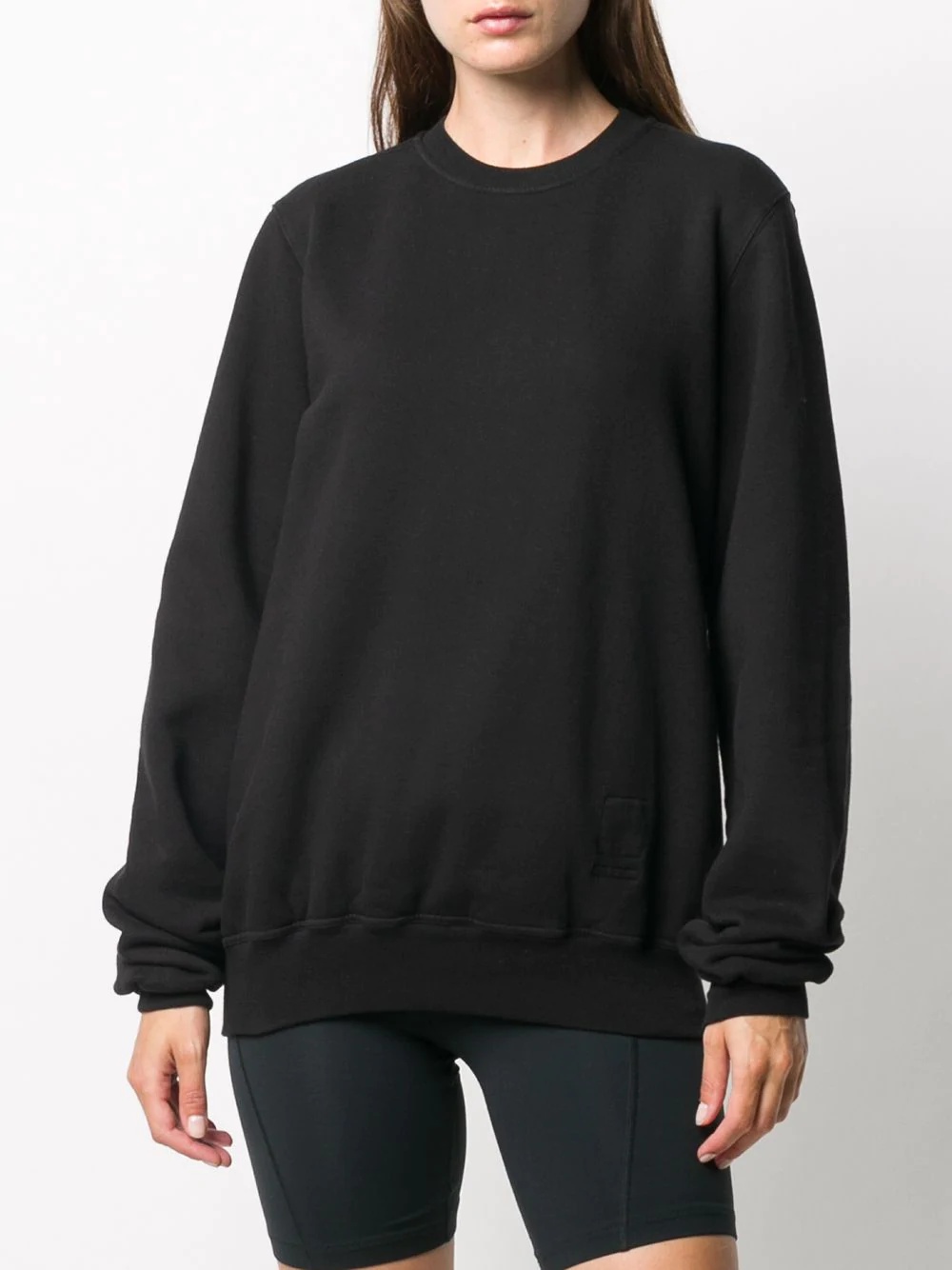 long-sleeved fitted jumper - 3