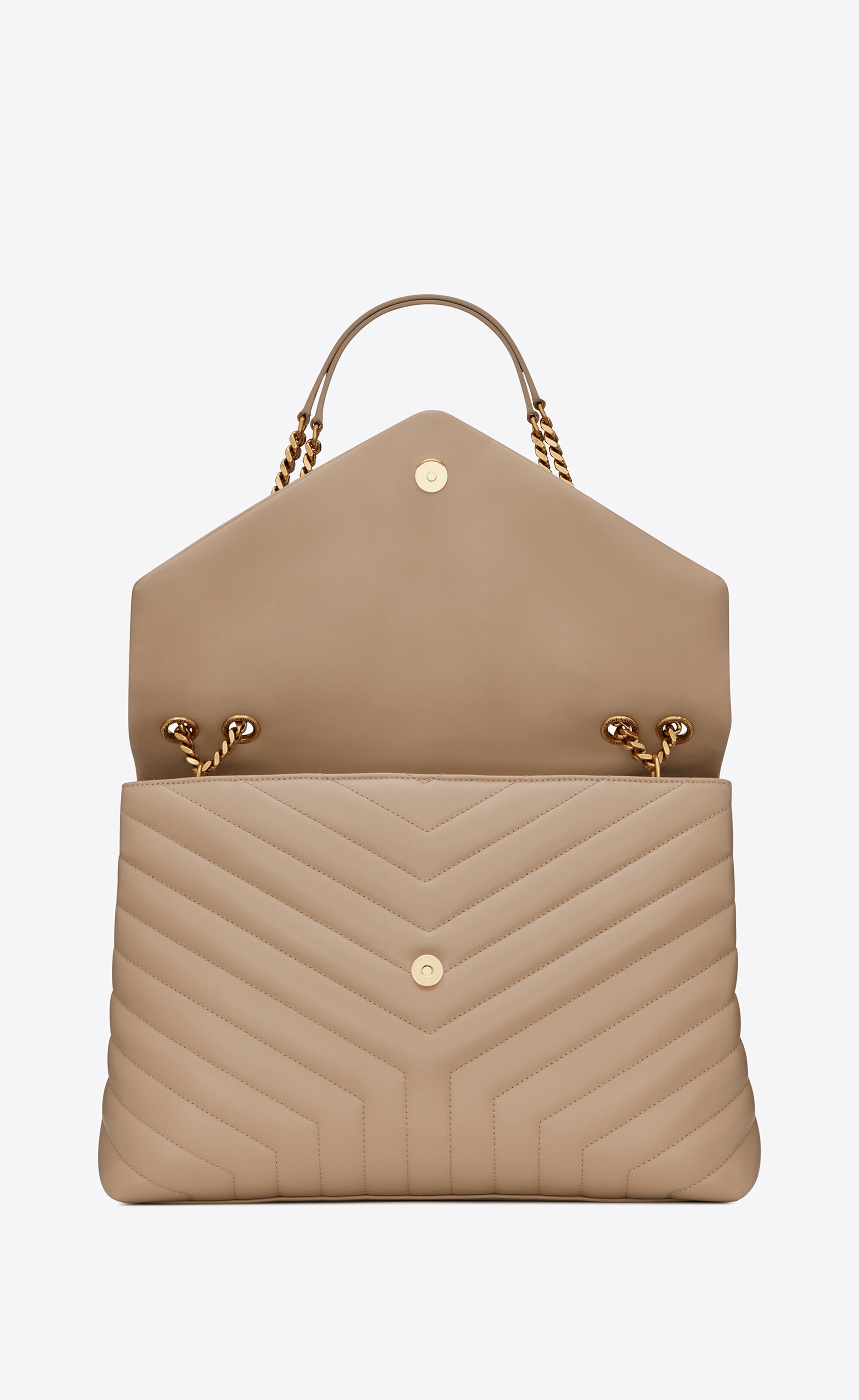 Loulou large in matelassé y leather sale