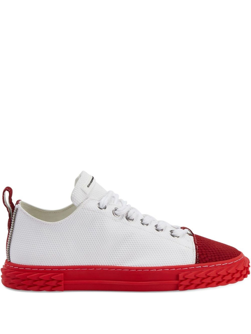 Blabber panelled serrated-sole sneakers 1