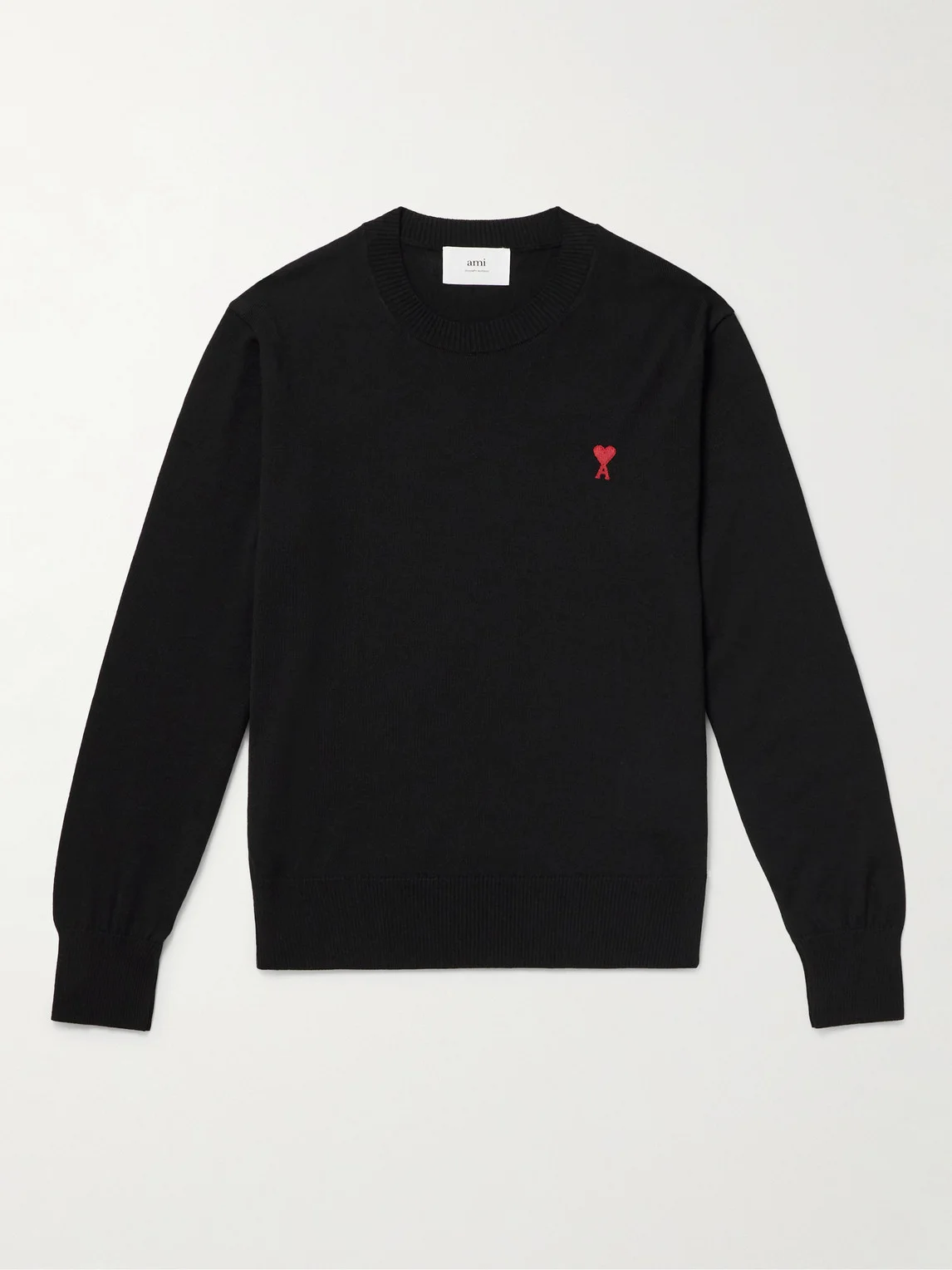ADC Logo-Embroidered Merino Wool Sweater - 1