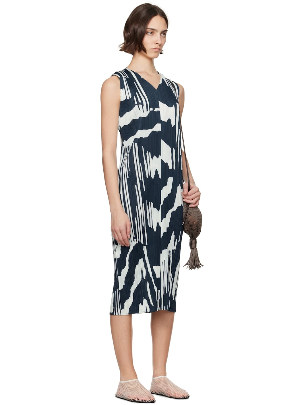 Navy & Green Refraction Maxi Dress - 2