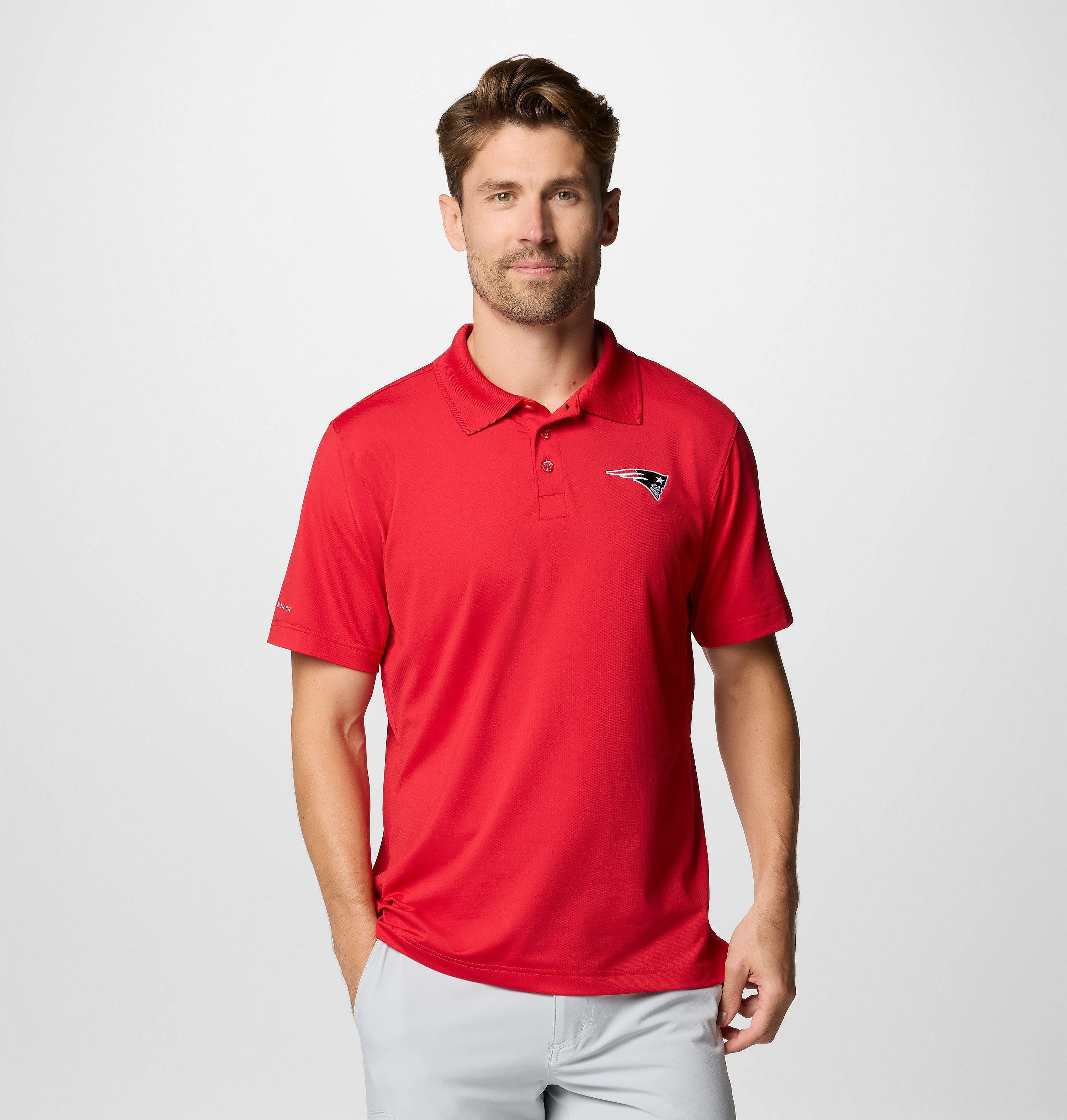 Men's PFG Low Drag Offshore Polo - New England Patriots - 1