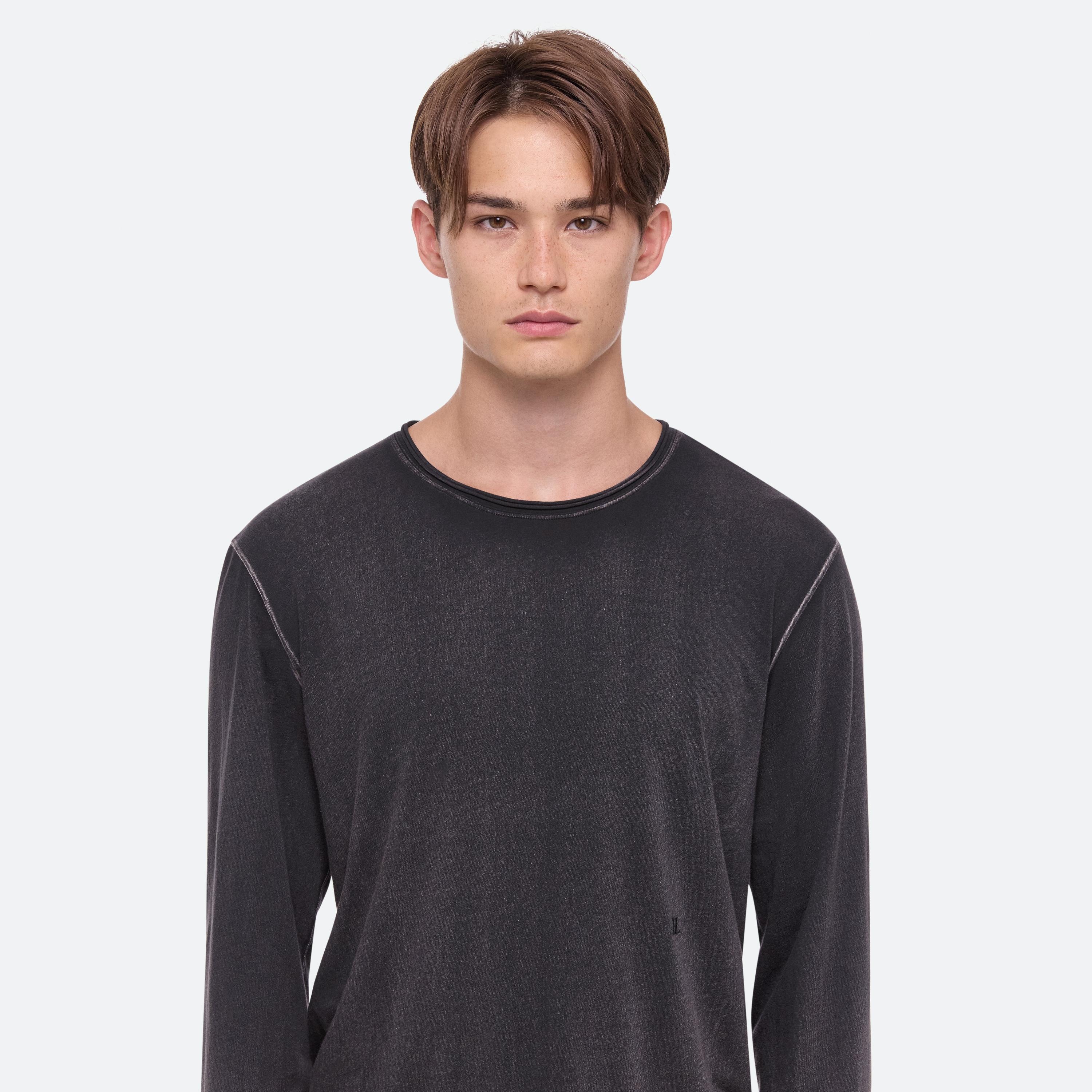 GARMENT-DYED LONG-SLEEVED TEE - 6