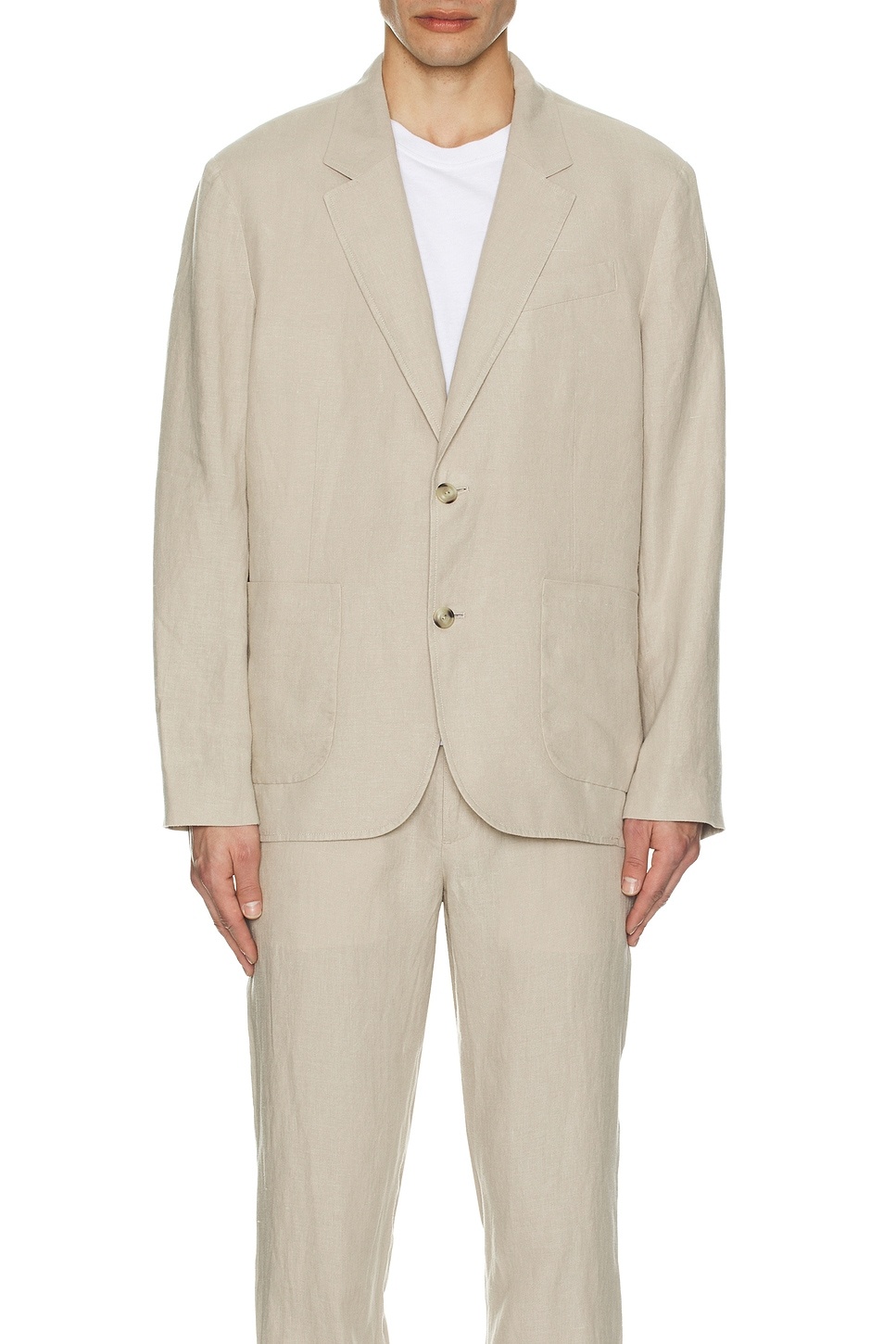Relaxed Hemp Blazer - 3