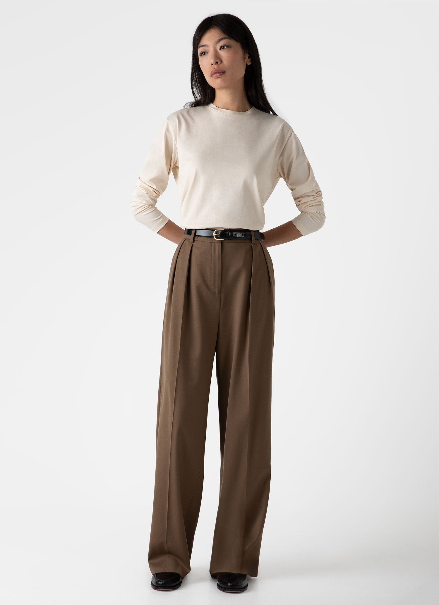 Long Sleeve Boy Fit T‑shirt - 2