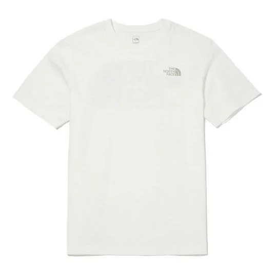 THE NORTH FACE Cotton Logo T-shirt 'White' NT7UN06B - 1