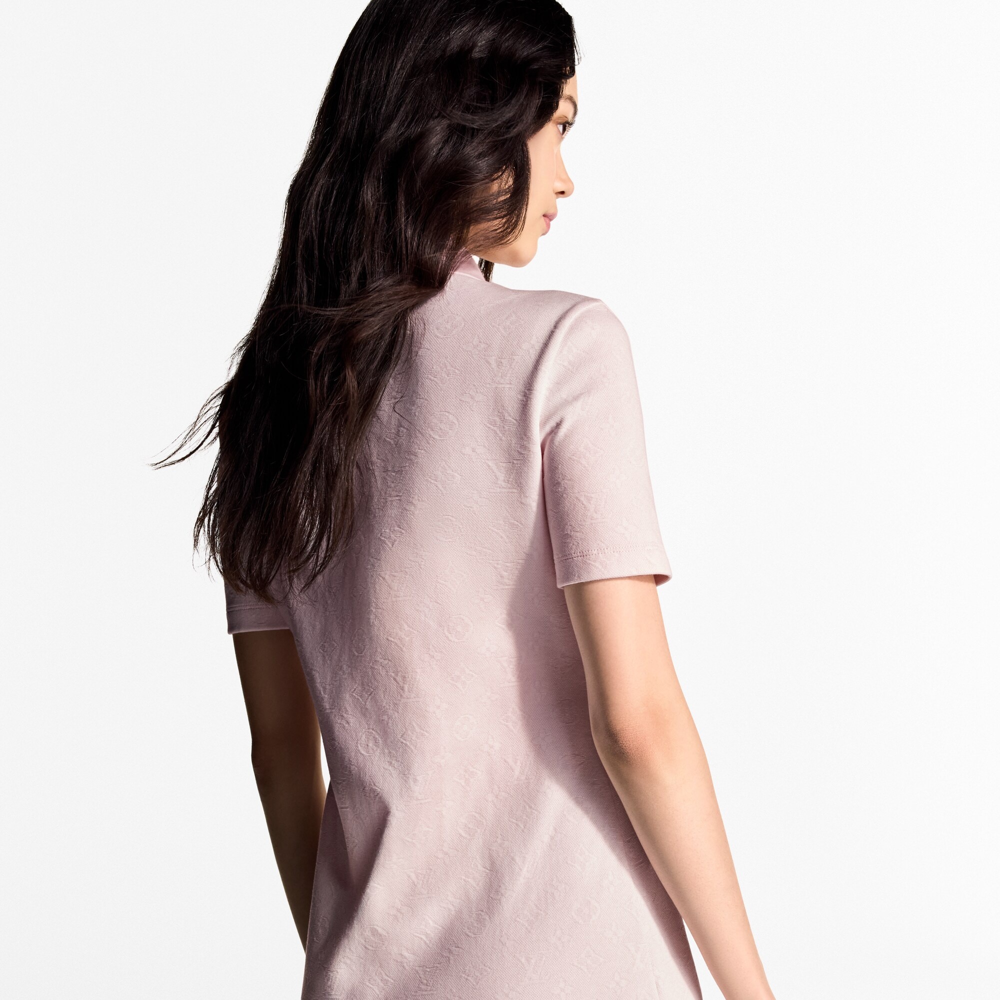 Monogram Piqué Polo Dress - 5