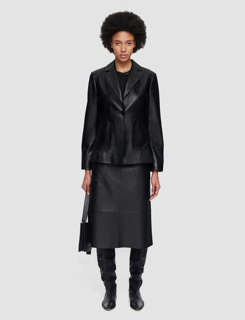 JOSEPH Nappa Leather Glenview Jacket outlook