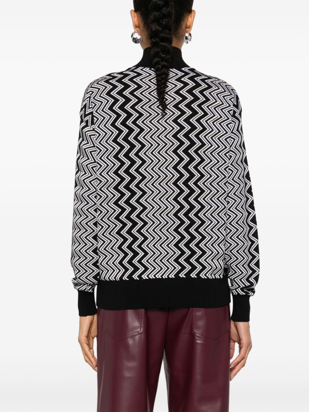 zigzag sweater - 4