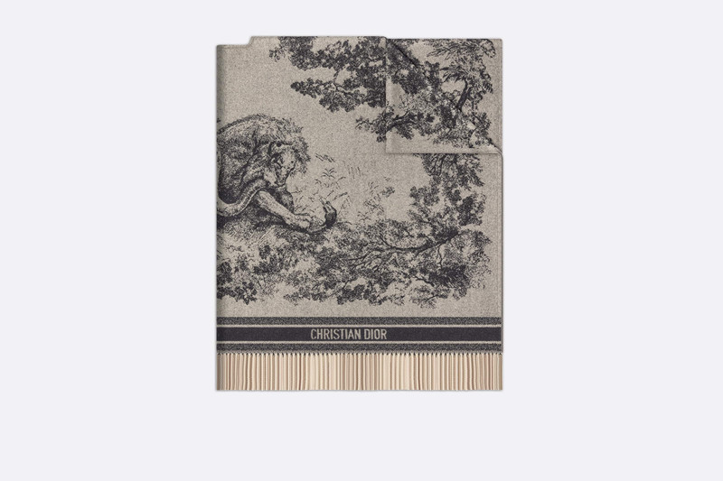 Dior Toile de Jouy Sauvage Poncho outlook
