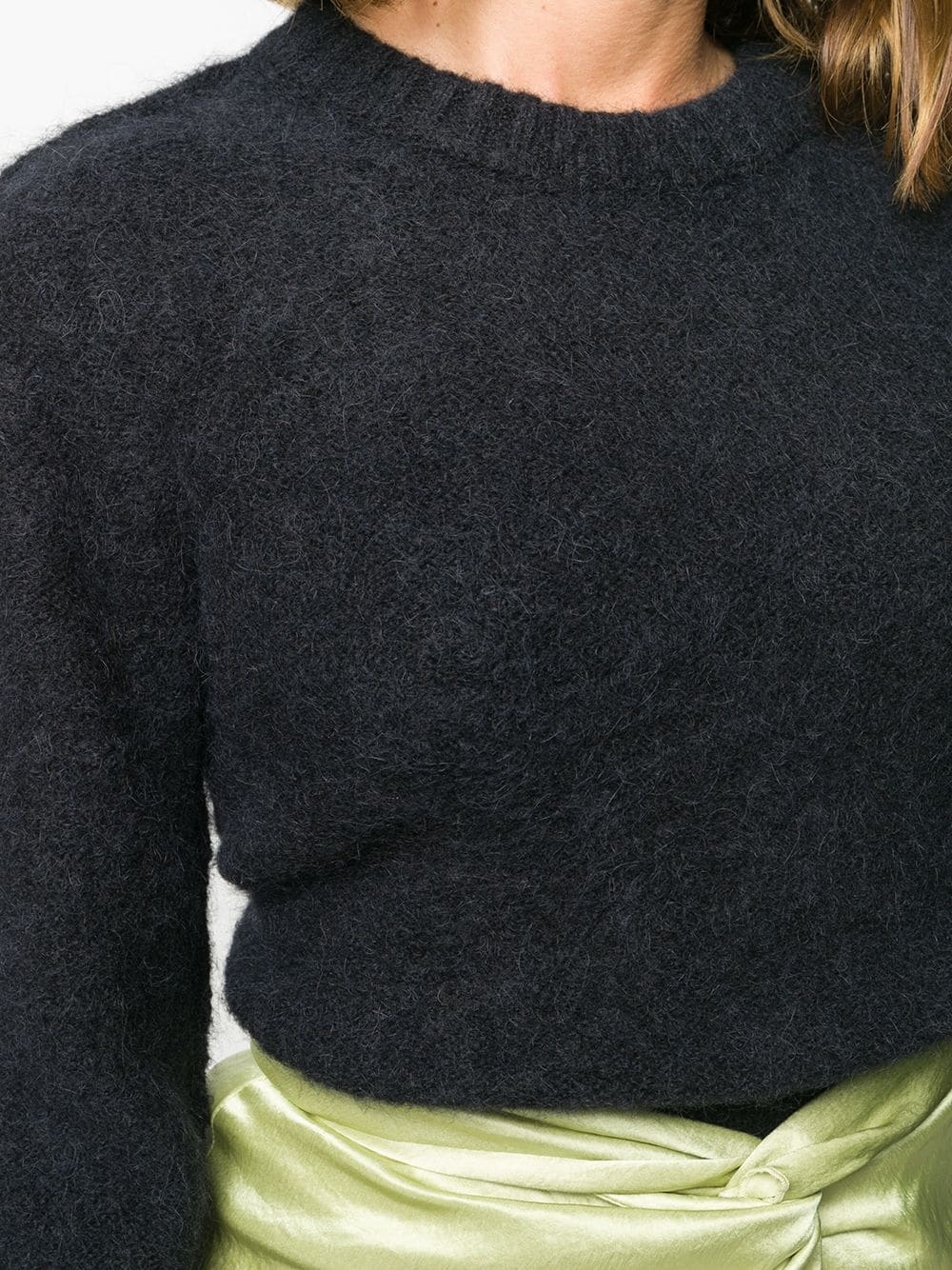 shrunken alpaca jumper - 5