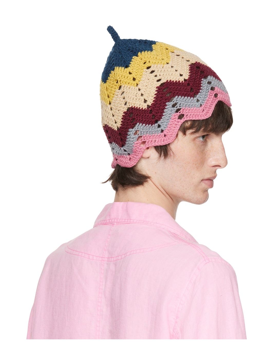SSENSE Exclusive Multicolor Gumnut Beanie - 3