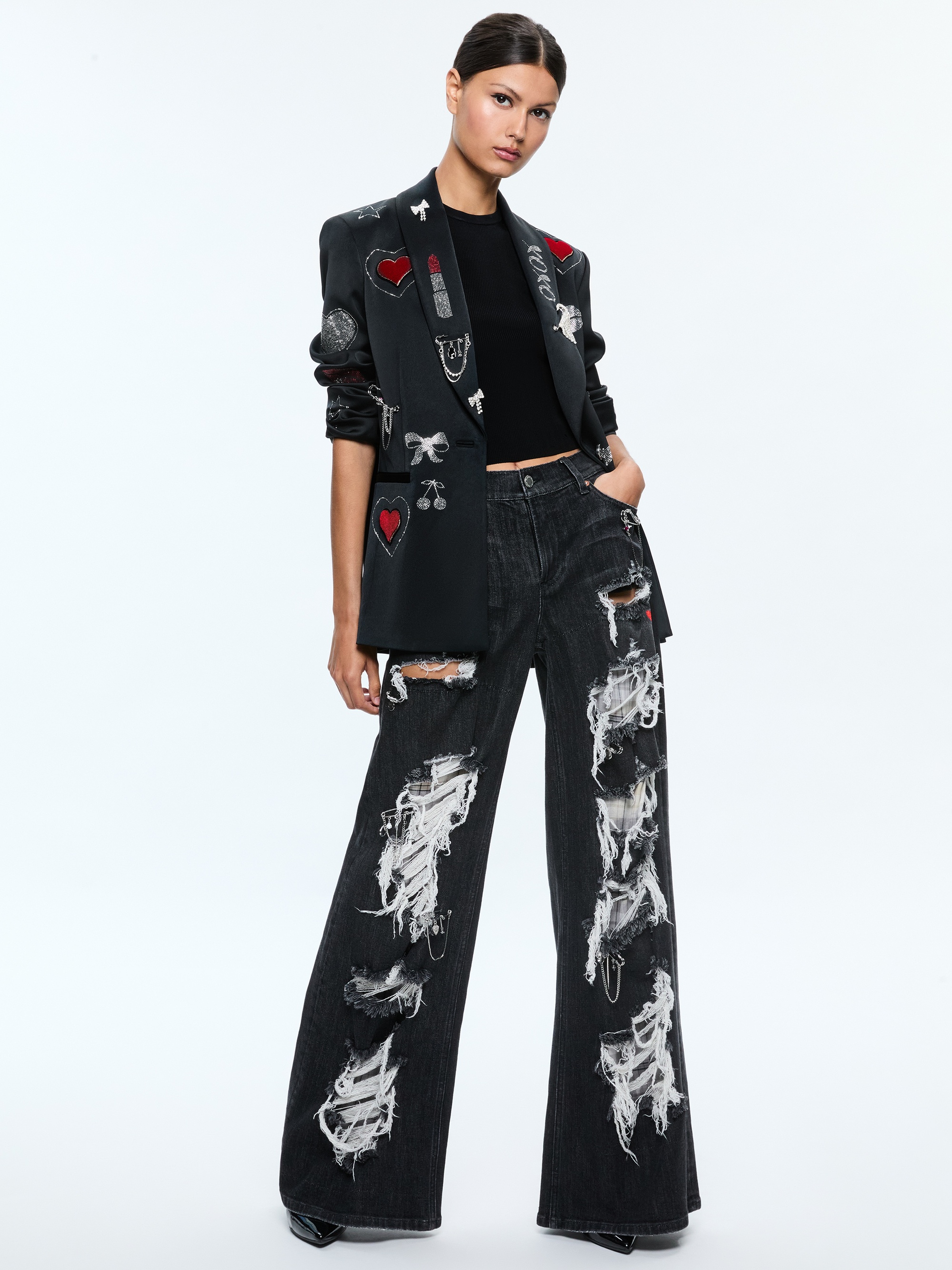 IVAN EMBELLISHED BLAZER - 5