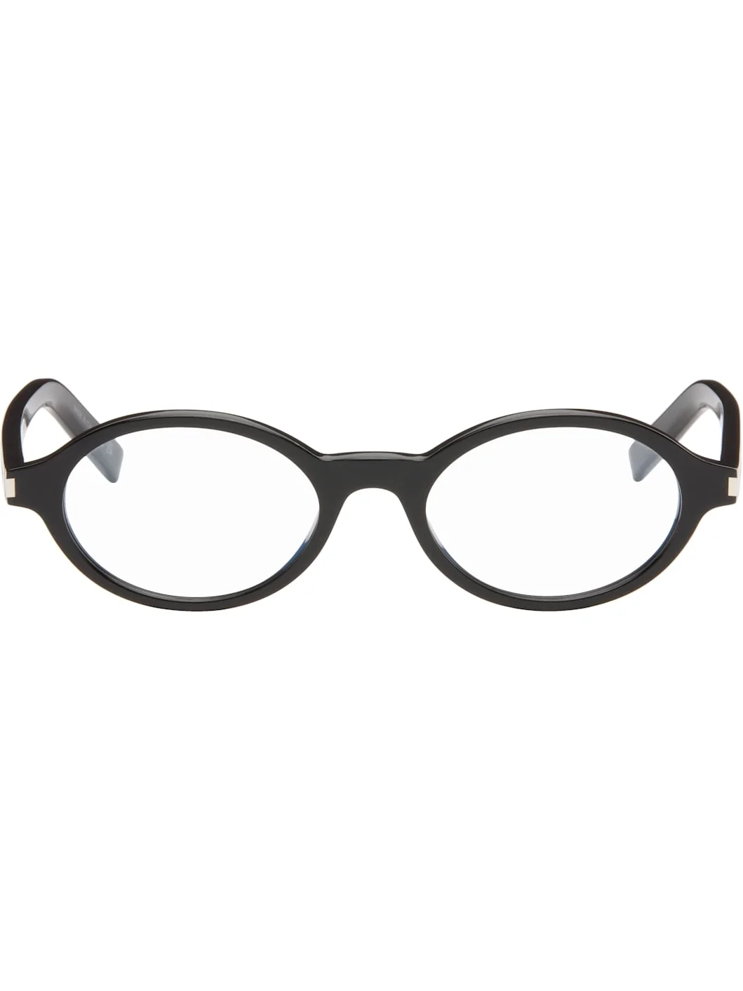 Black SL 751 Jeanne Round Oval Glasses - 1