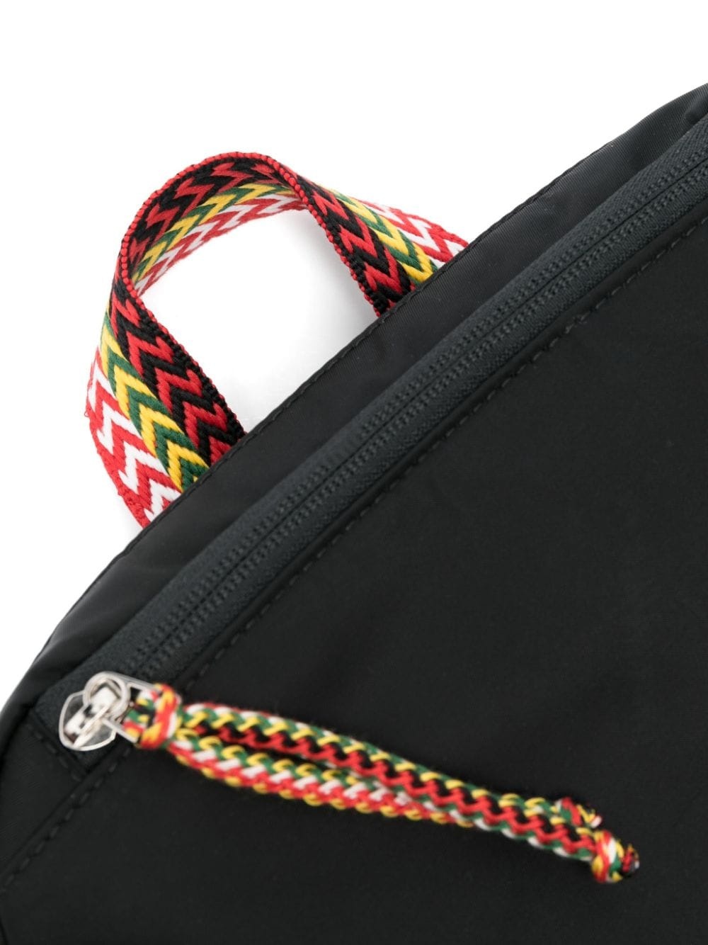 chevron woven pattern belt bag - 4