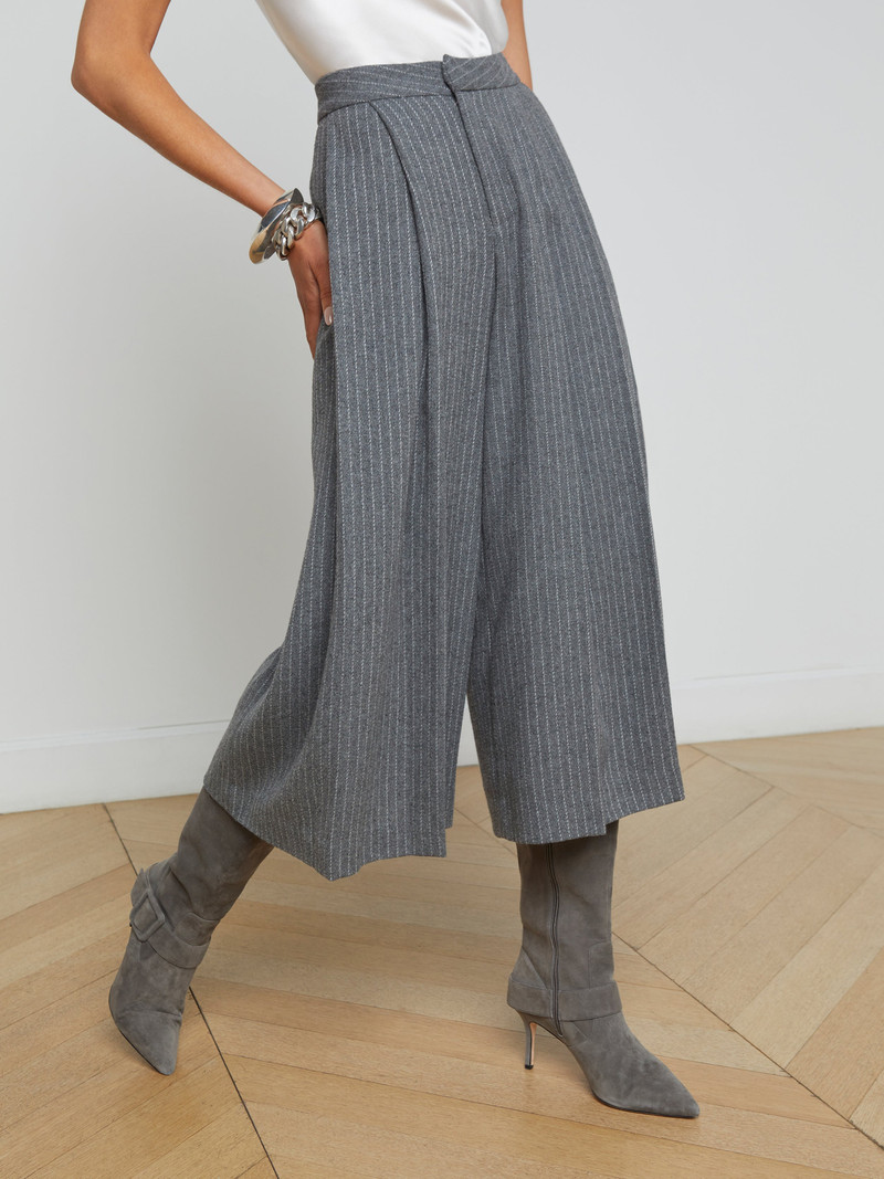 Mahalia Pinstriped Culotte 4