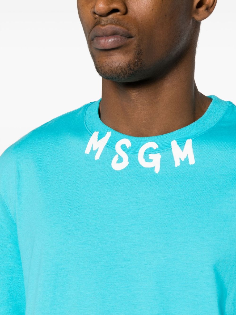 logo-print cotton T-shirt - 5