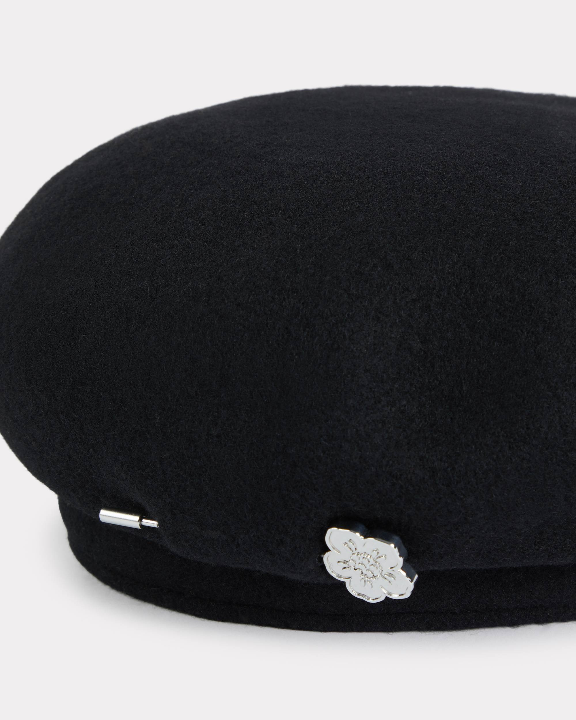 'Boke Flower' beret in wool - 3