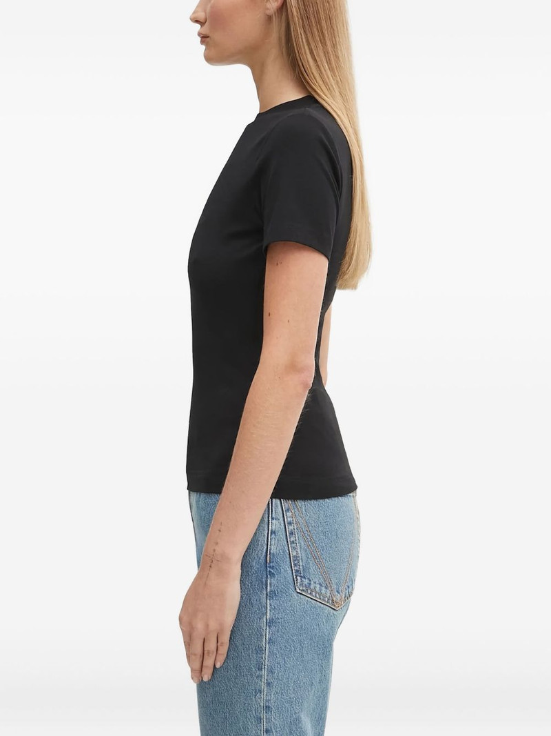 logo-embroidered T-shirt 3