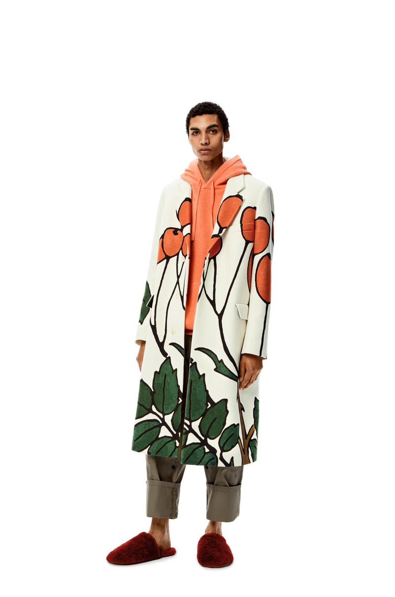 Loewe Herbarium coat in wool outlook