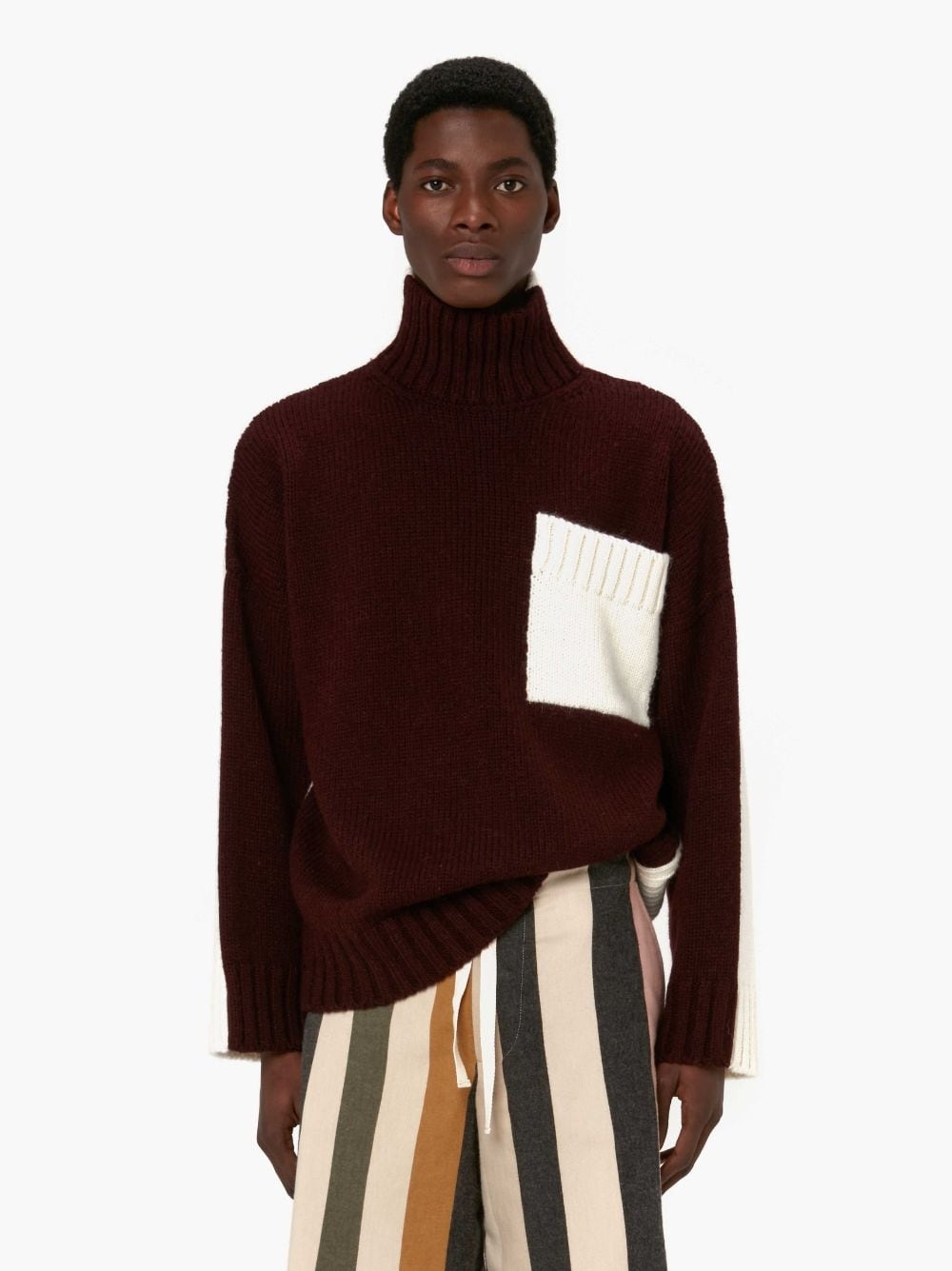 PATCH POCKET TURTLENECK JUMPER - 2