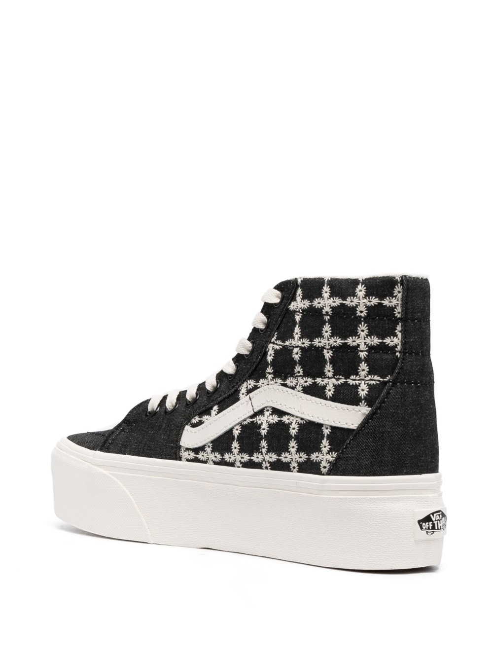 Sk8-Hi embroidered platform sneakers - 3